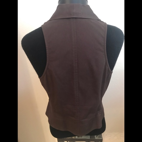 KENNETH COLE Brown Top/Vest Sz12 - Picture 7 of 8